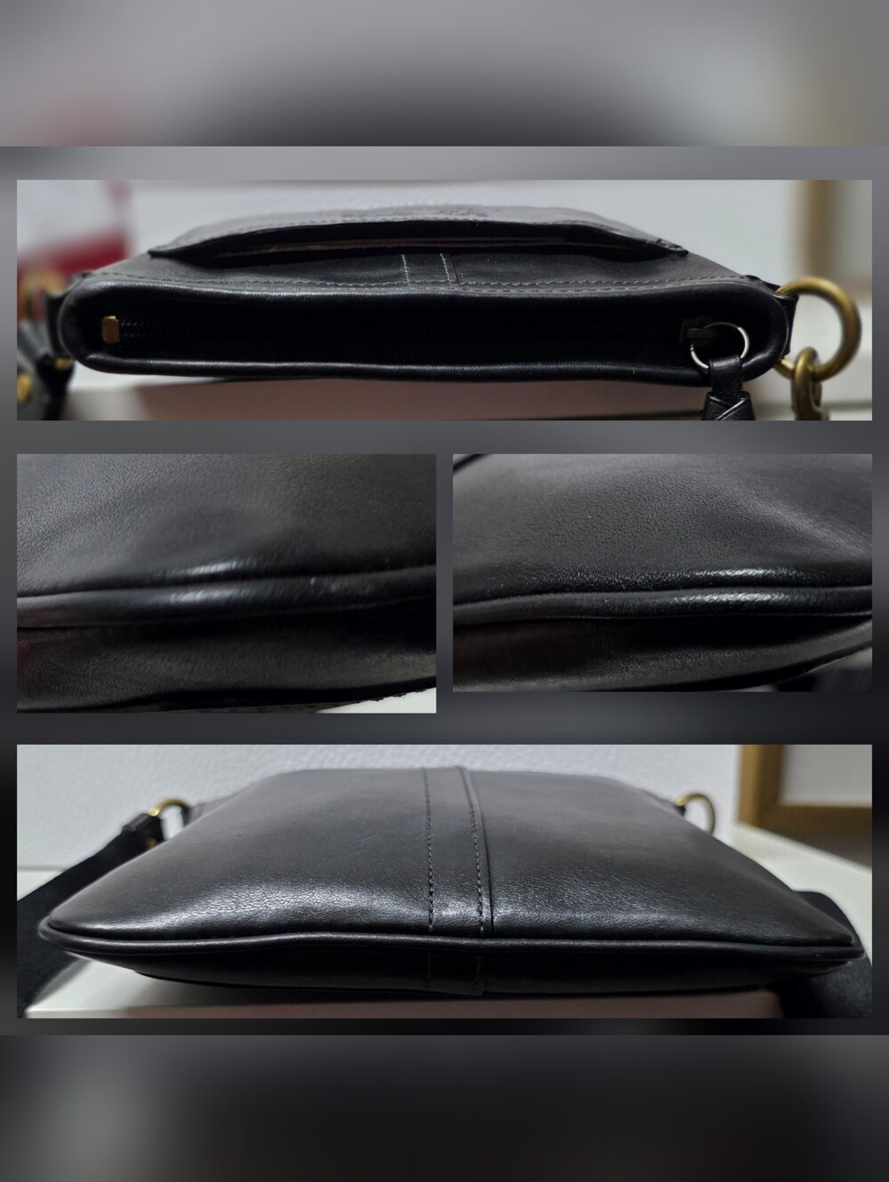 COACH Heritage Crossbody Flight Bag #41004 - Picture 12 of 16